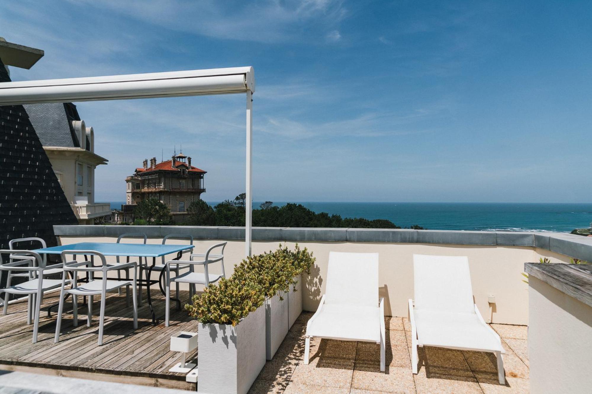 Appartement Piscine Terrasse 1 Min Plage Et Golf Bidart Exterior photo