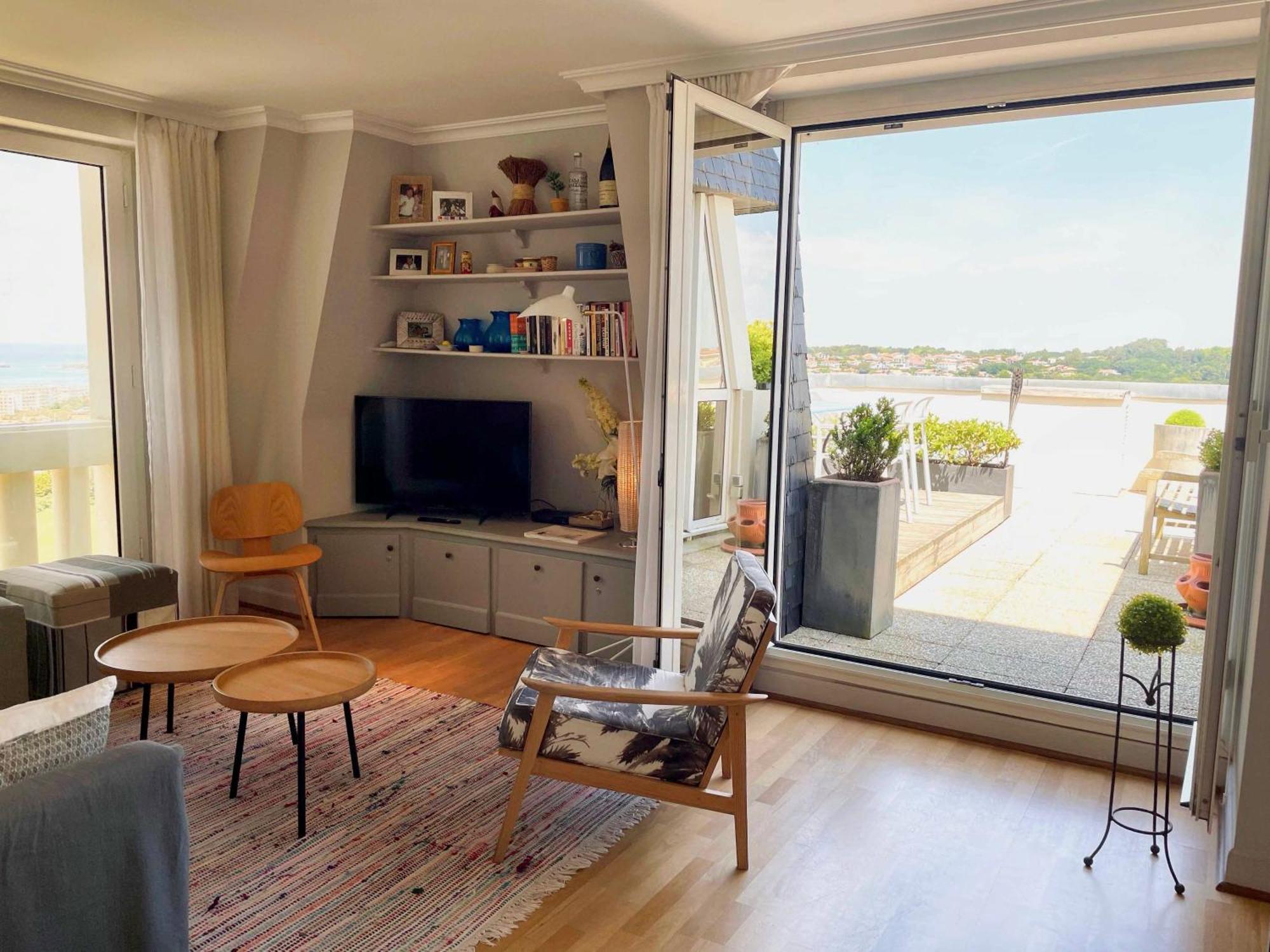 Appartement Piscine Terrasse 1 Min Plage Et Golf Bidart Exterior photo